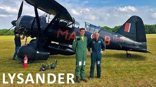 Flying in a Westland Lysander - WW2 Secret Agent Plane