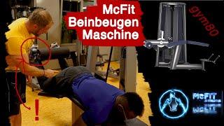 McFit BEINBEUGEN MASCHINE | Beinübung | Gym 80 | Richtige Ausführung | Beinbizeps trainieren