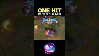  WATCH THIS - BEST BUILD JULIAN 2024(ONE HIT) ~ MLBB  #mobilelegends #onehitbuild #julian #shorts