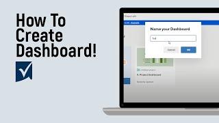 How to Create Dashboard on Smartsheet Account [easy]