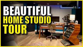 BEAUTIFUL Home Recording Studio Design with Matt Sutherland