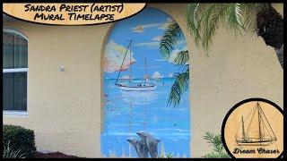 Sandra Priest Paints Mural of SVDreamChaser