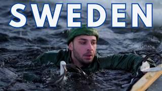 Jumping into Frozen Lake with Swedish Parachute Rangers - Toughest Forces on Earth REACTION