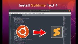 How to install Sublime Text 4  in Ubuntu linux 20.04 LTS