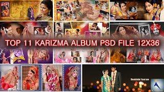 Free Download 12x36 PSD Wedding Karizma Album Design (PSD) templates Top 12 Collection