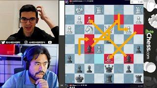 You're a CRAZY MAN!!! GM Hikaru Nakamura vs GM Anish Giri