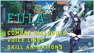 Eula: Dialogues, Voice-lines & Skill Animations (English/Japanese/Korean/Chinese)