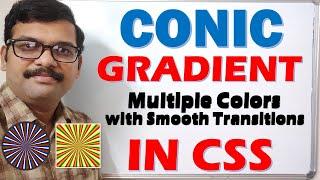 CONIC GRADIENT IN CSS || GRADIENTS IN CSS || HTML & CSS || conic-gradient function in CSS