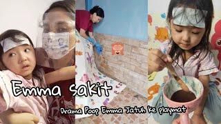 Drama Emma Sakit Poop Jatuh Ke Playmat Tiktok Viral