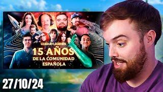 REACCIONANDO A LOS 15 AÑOS DEL LOL EN ESPAÑA