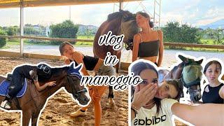 vlog in maneggio con @Le_horses_twins ️