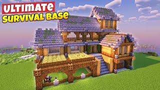 Minecraft Ultimate Survival House Tutorial️