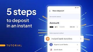 [ENGLISH] Tutorial - How to deposit via Instant bank transfers