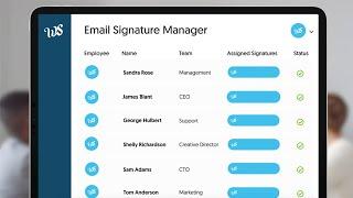 Email signature management tool | WiseStamp