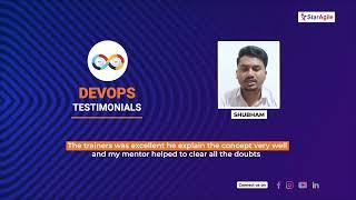 Shubham | DevOps Certification Course Review