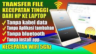 CARA TRANSFER FILE DARI HP KE LAPTOP TANPA KABEL DATA TANPA APLIKASI Part 2