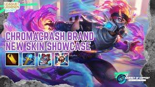 Chromacrash Brand New Skin Showcase as a Support ! | League of Legends : Wild Rift