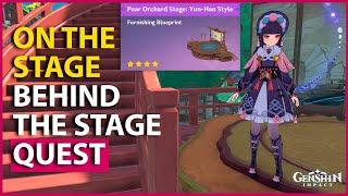 On the Stage Behind the Stage World Quest Genshin Impact 2.7