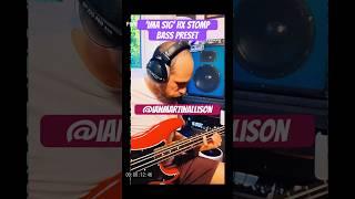 ‘IMA Sig’ HX Stomp Bass Preset Demo on Nate Mendel P #line6hxstomp #basseffects #scottsbasslessons