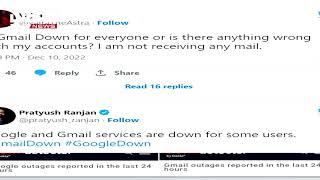 Gmail down across globe, millions of users affected
