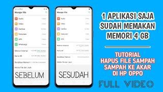 Membersihkan File Sampah Tersembunyi di HP Oppo A3s tanpa hilang Data Penting 