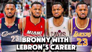 I Gave Bronny James LeBron's Career