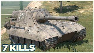 Jagdpanzer E 100 • 7.6К УРОНА • 7 ФРАГОВ • WoT Blitz