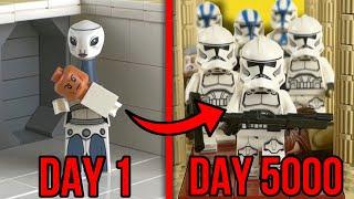 The LIFE of a CLONE TROOPER in LEGO