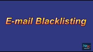 Blacklisted e-mail: how to solve it.