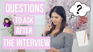 Questions to Ask After an Interview | The Intern Queen