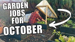 October Garden Checklist: Fall gardening jobs to do now.