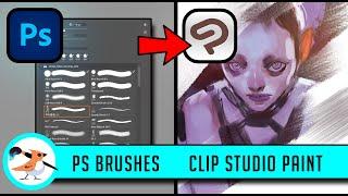 Importing my *SPECIAL BRUSHES* to Clip Studio Paint
