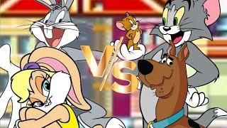 BUGS BUNNY Y LOLA BUNNY vs TOM Y SCOOBY DOO MUGEN