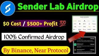 Sender Wallet Airdrop! Tweet And Earn Free Points! Binance Labs Project! Sender Wallet Project!