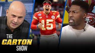 Patrick Mahomes earns 3rd Super Bowl MVP, are the Chiefs the new Patriots? | NFL | THE CARTON SHOW