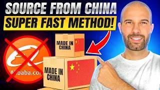 How to Source Products from China | SUPER FAST METHOD!