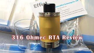 316ss Ohmec RTA Reivew China RDA factory