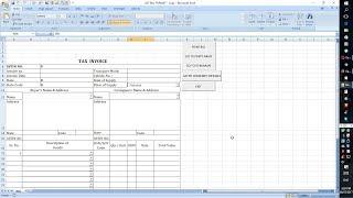 GST BILL EXCEL SHEET FORMAT AUTOMATIC WORK