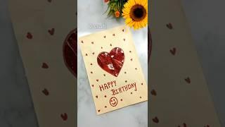 Birthday Greeting Card  Ideas  | Paper Craft Ideas  #vcraft #viral #diy #shorts #ytshorts #yt