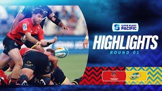 HIGHLIGHTS | CRUSADERS v HURRICANES | Super Rugby Pacific 2025 | Round 1