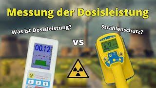 Dosisleistung - Geiger Müller Zähler im Vergleich! - Praktikum Nuklearchemie