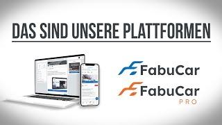 FabuCar & FabuCar PRO | Das sind unsere Plattformen