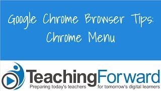 Chrome Browser Menu