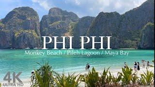 [PhiPhi island / Phuket] One of the most stunning beaches in the world. Mayabay 1day trip /4K UHD