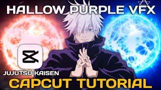 Jujutsu Kaisen GOJO Hallow Purple VFX In Capcut TUTORIAL | How to edit Hallow purple | Filmic Ninja