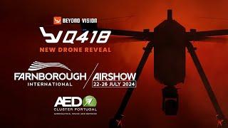 Beyond Vision Unveils Smart, Portable & Powerful Quadcopter Drone at Farnborough Airshow 2024