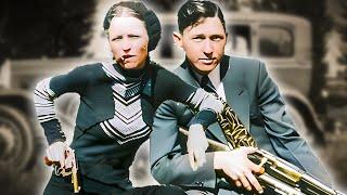 Infamous Duo BONNIE and CLYDE. Real Historical Photos