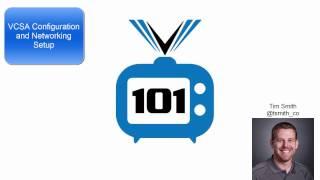 VCSA Configuration and Networking Setup
