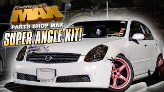 Parts Shop MAX SUPER ANGLE KIT For G35 SEDAN!