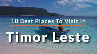 Top 10 Things To Do In Timor Leste | Travel Video | SKY Travel